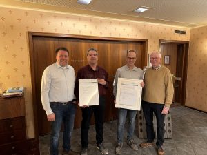 Frank Sielke, Frank Hollamnn, Michael Czech, Heiner Sielke